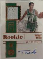 Tremont Waters [Jersey Autograph Bronze] #228