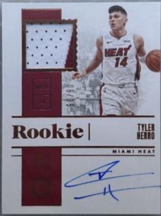 Tyler Herro [Jersey Autograph Bronze] #225