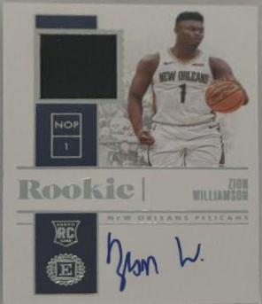 Zion Williamson [Jersey Autograph] #191