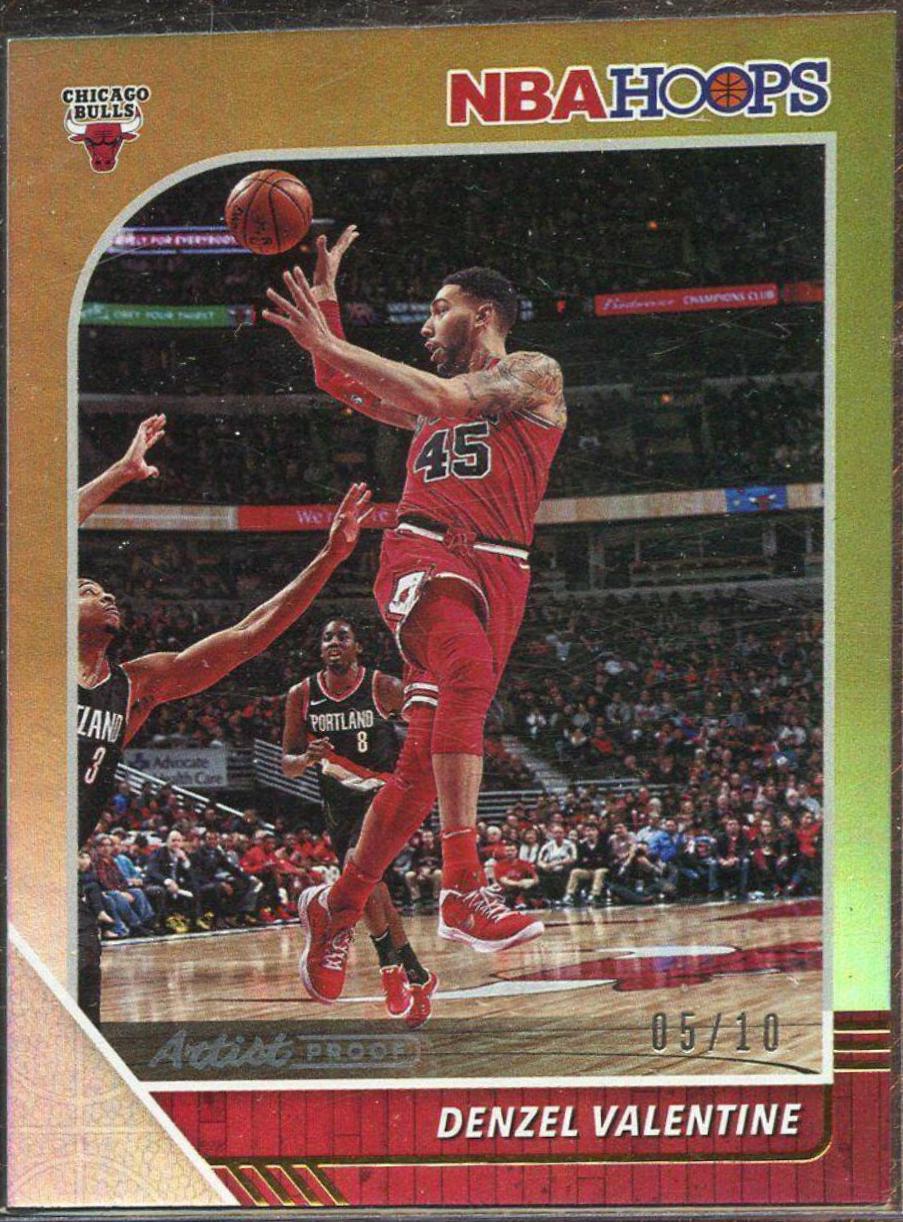 Denzel Valentine [Gold Artist Proof] #30