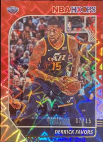Derrick Favors [Red Explosion] #190