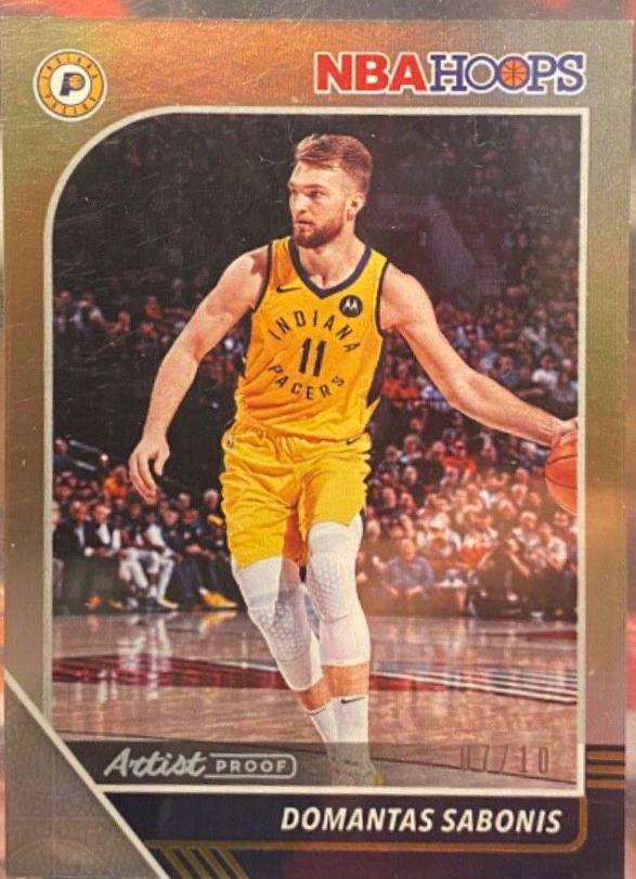 Domantas Sabonis [Gold Artist Proof] #76