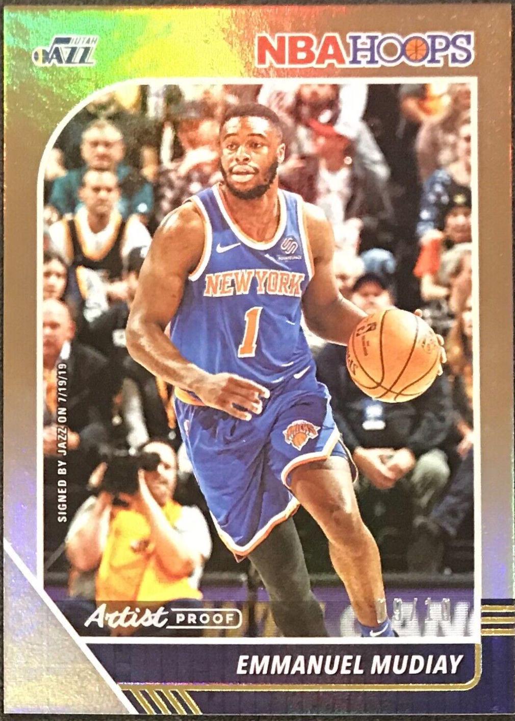 Emmanuel Mudiay [Gold Artist Proof] #124