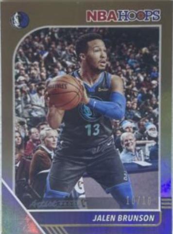 Jalen Brunson [Gold Artist Proof] #42