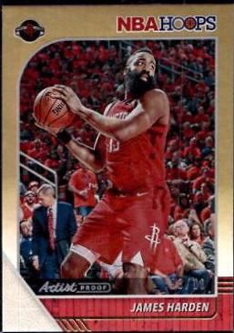 James Harden [Gold Artist Proof] #66