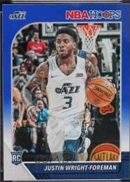 Justin Wright Foreman [Blue] #256