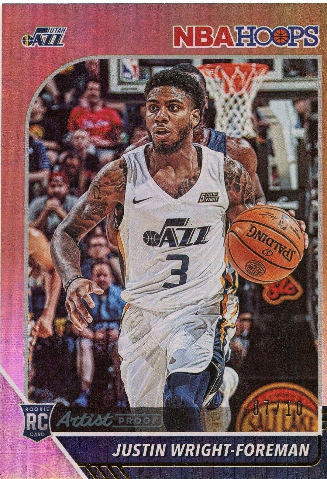 Justin Wright Foreman [Gold Artist Proof] #256