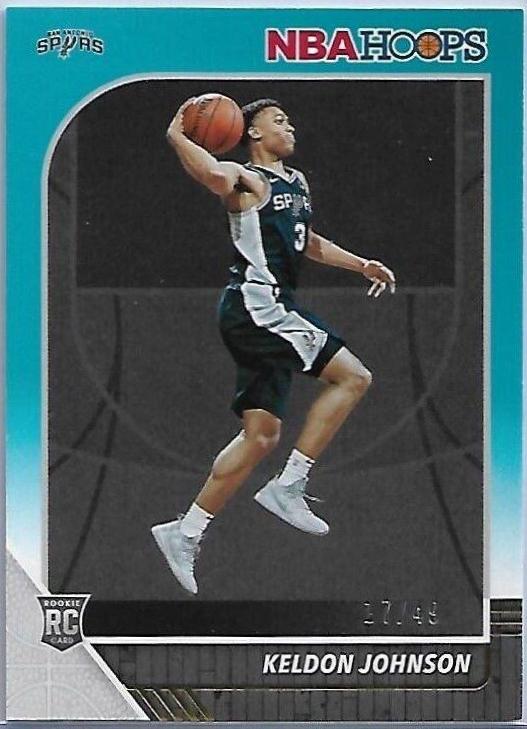 Keldon Johnson [Teal] #224