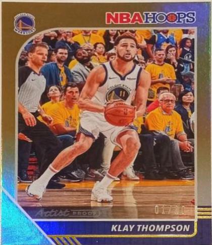 Klay Thompson [Gold Artist Proof] #60
