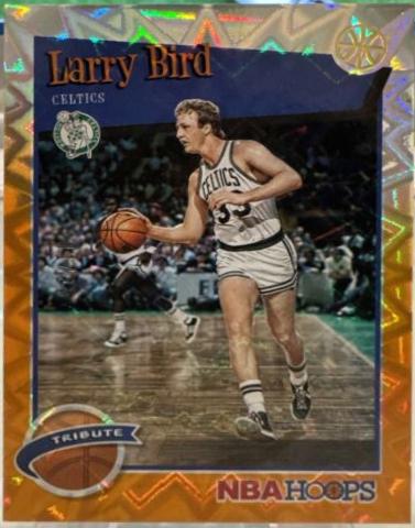 Larry Bird [Orange Explosion] #289
