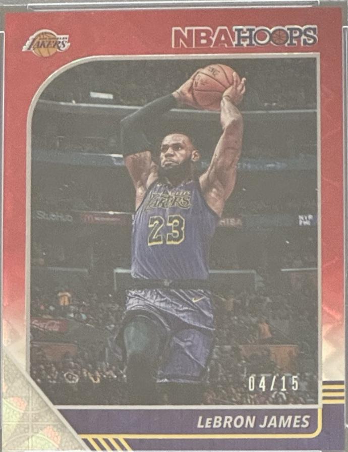 LeBron James [Red Explosion] #87