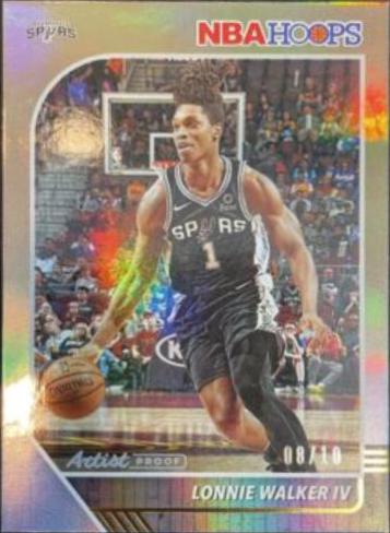 Lonnie Walker IV [Gold Artist Proof] #175