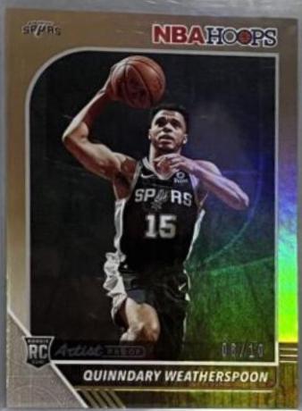 Quinndary Weatherspoon [Gold Artist Proof] #236