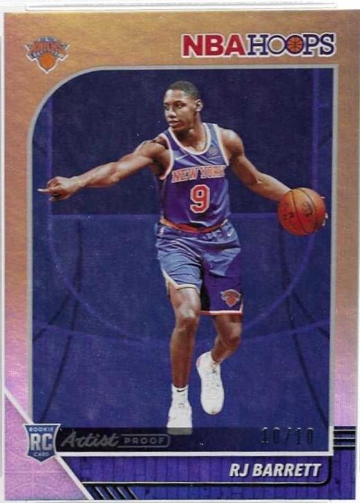 RJ Barrett [Gold Artist Proof] #201