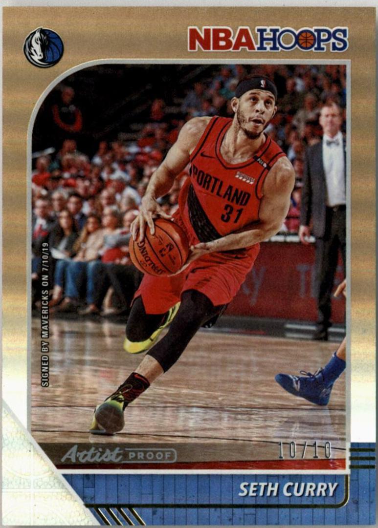 Seth Curry [Gold Artist Proof] #160
