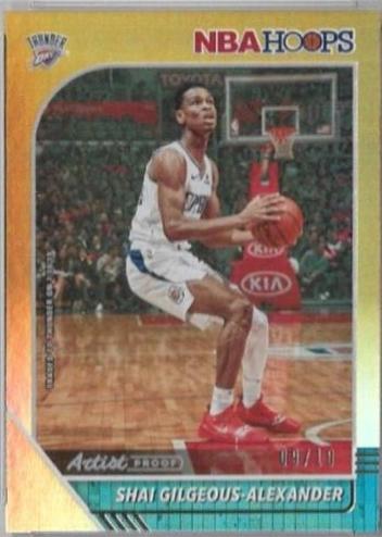 Shai Gilgeous Alexander [Gold Artist Proof] #80