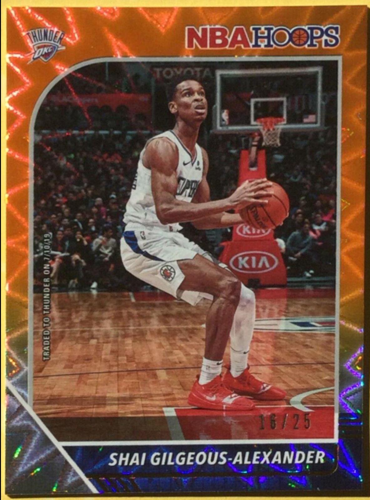 Shai Gilgeous Alexander [Orange Explosion] #80
