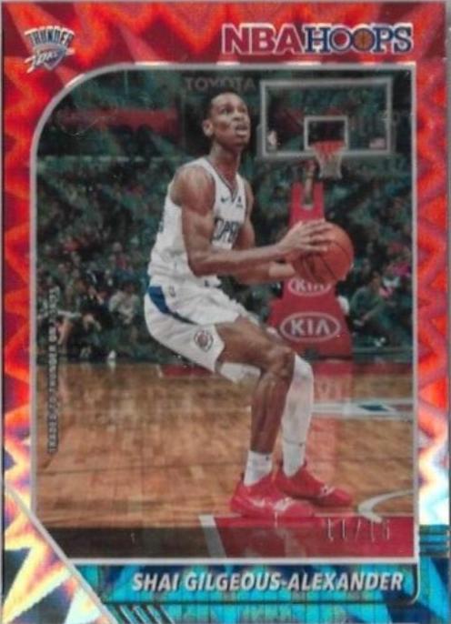 Shai Gilgeous Alexander [Red Explosion] #80