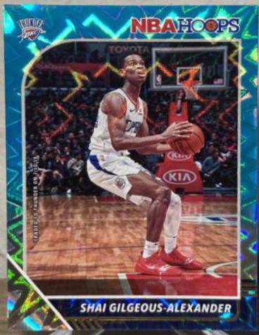 Shai Gilgeous Alexander [Teal Explosion] #80