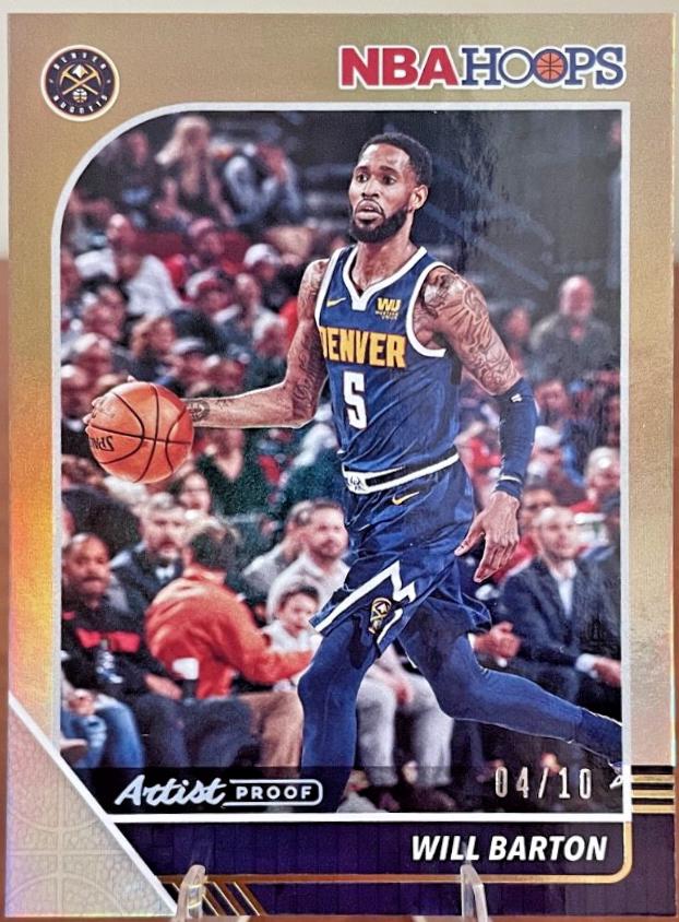 Will Barton [Gold Artist Proof] #48