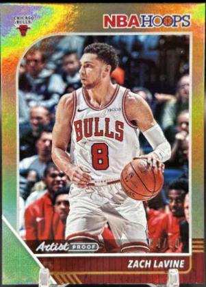 Zach LaVine [Gold Artist Proof] #25