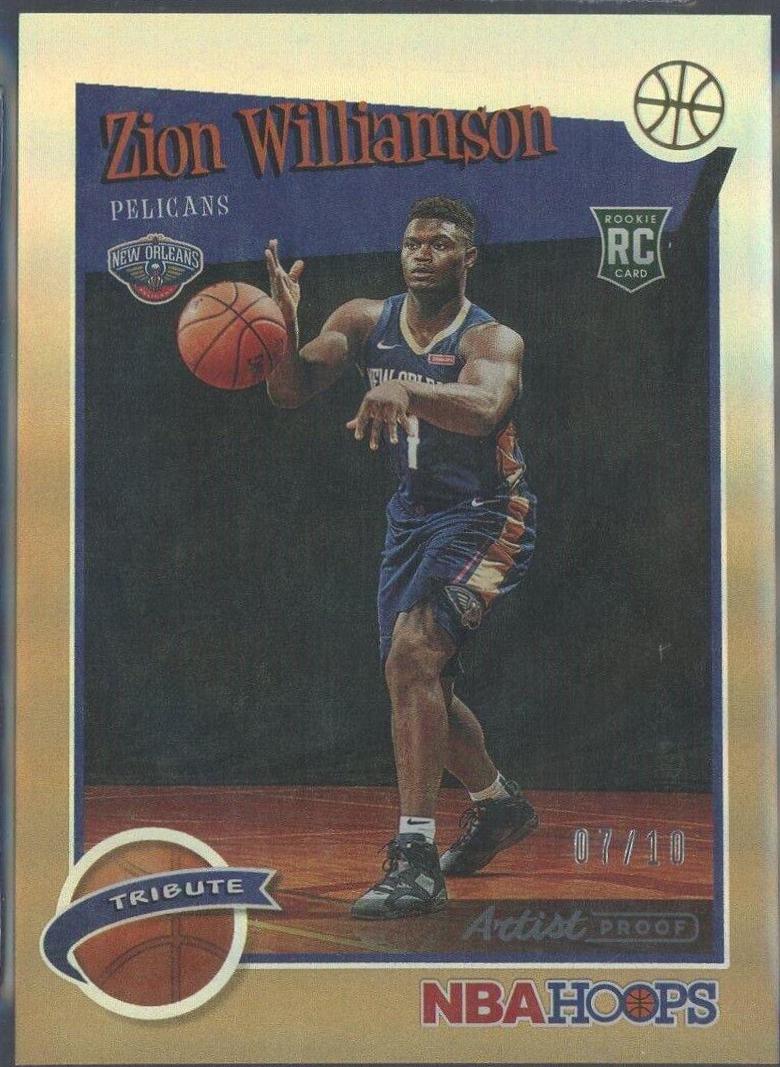 Zion Williamson [Gold Artist Proof] #296