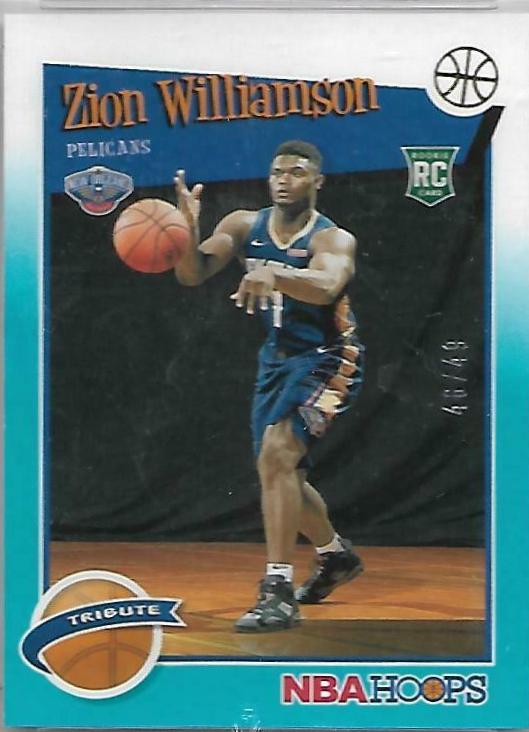 Zion Williamson [Teal] #296