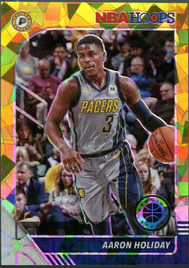 Aaron Holiday [Gold Cracked Ice] #74