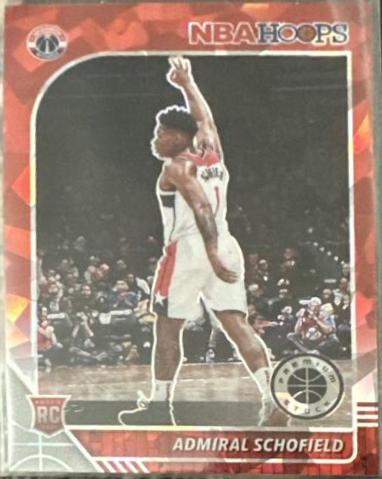 Admiral Schofield [Red Cracked Ice] #231