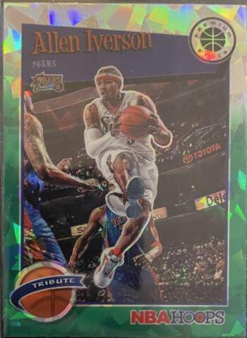 Allen Iverson [Green Cracked Ice] #285