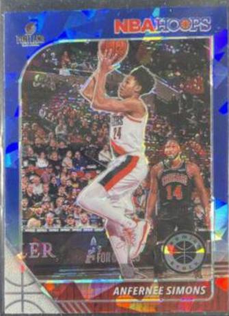 Anfernee Simons [Blue Cracked Ice] #268