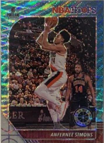 Anfernee Simons [Blue Wave] #268