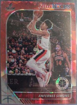 Anfernee Simons [Red Cracked Ice] #268