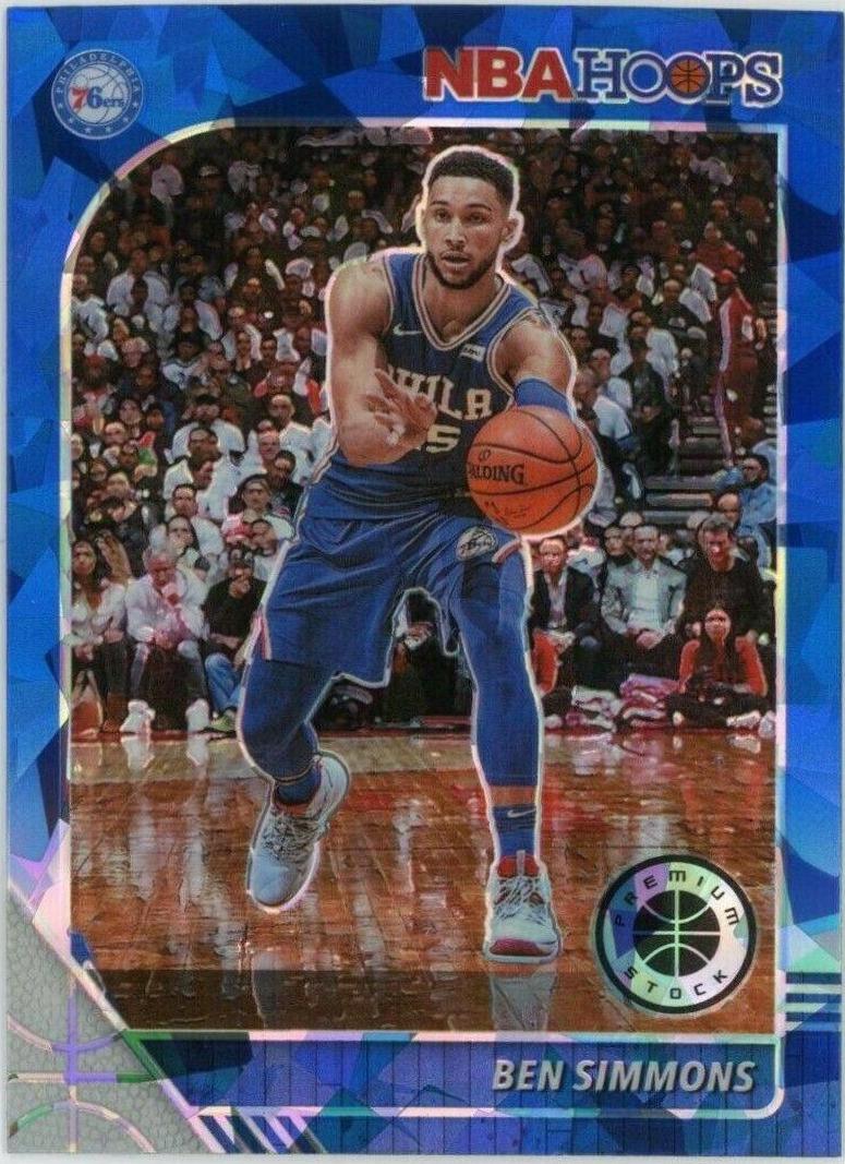 Ben Simmons [Blue Cracked Ice] #144