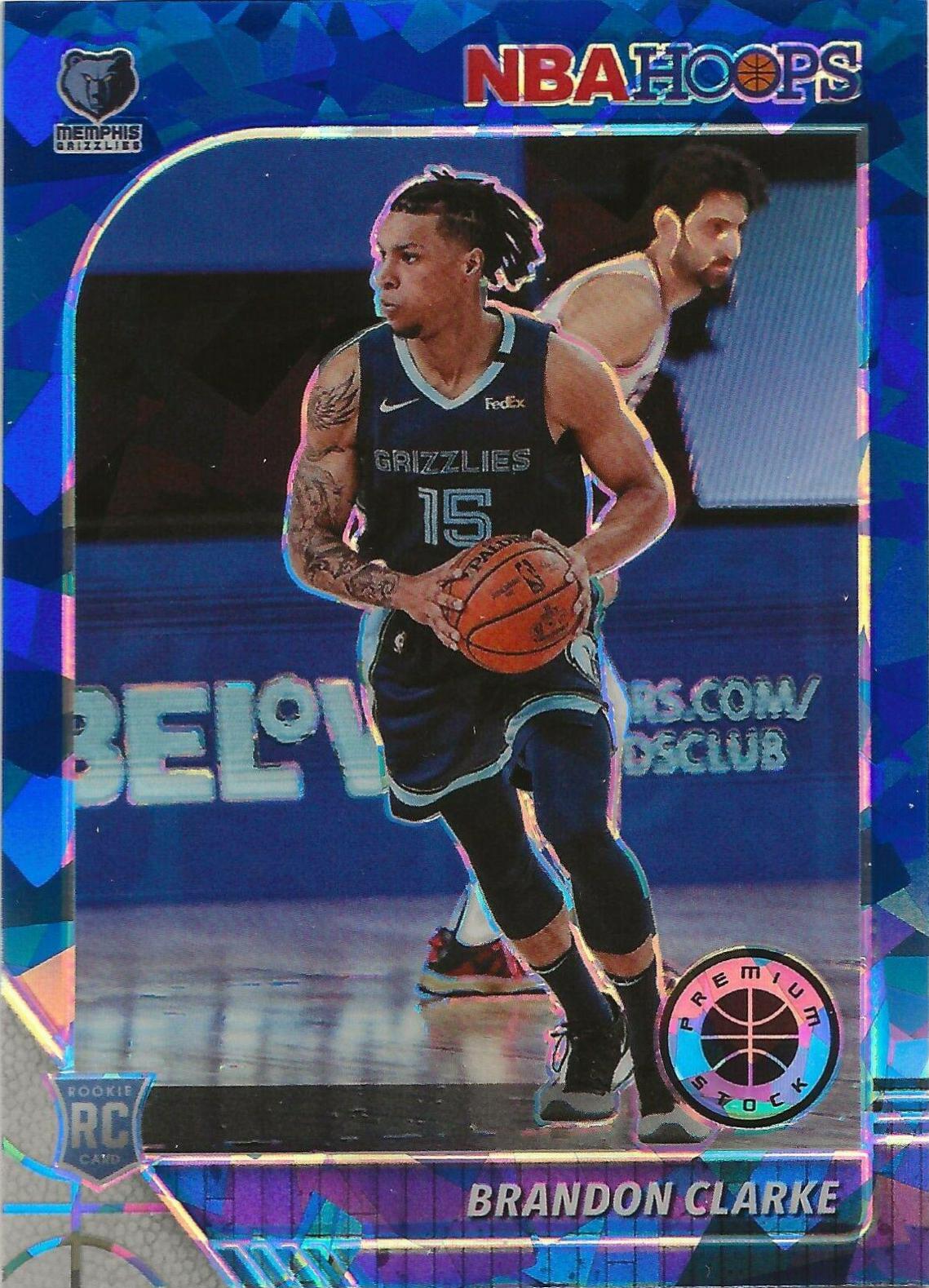 Brandon Clarke [Blue Cracked Ice] #217