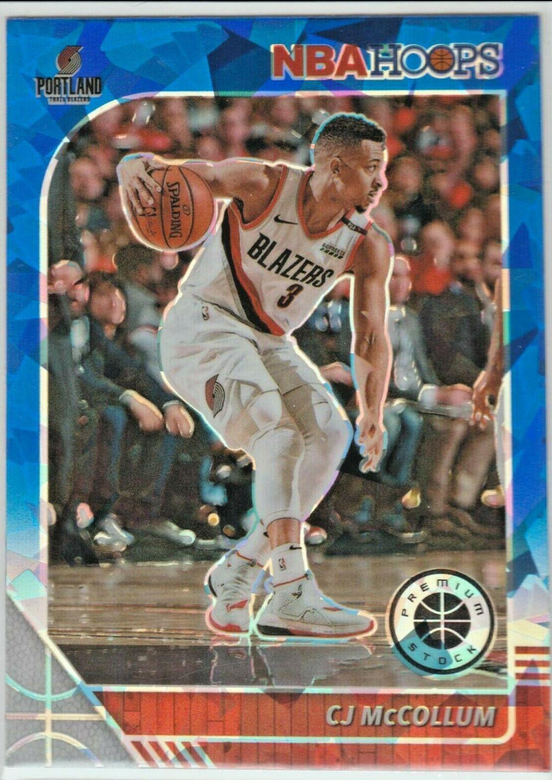 CJ McCollum [Blue Cracked Ice] #158