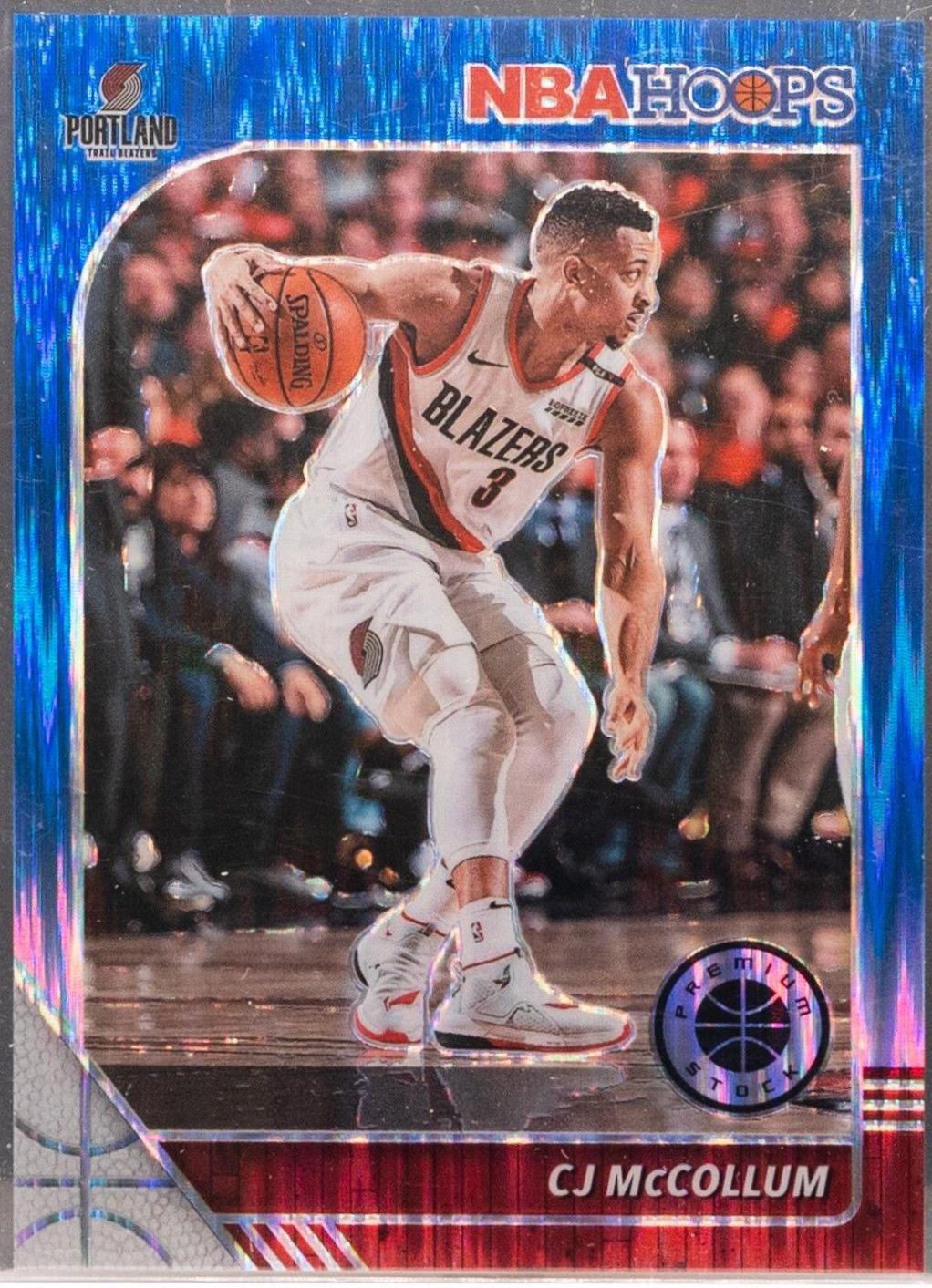 CJ McCollum [Blue Flash] #158
