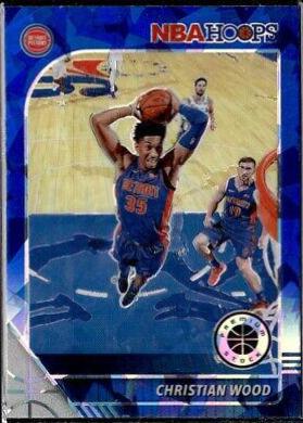 Christian Wood [Blue Cracked Ice] #64
