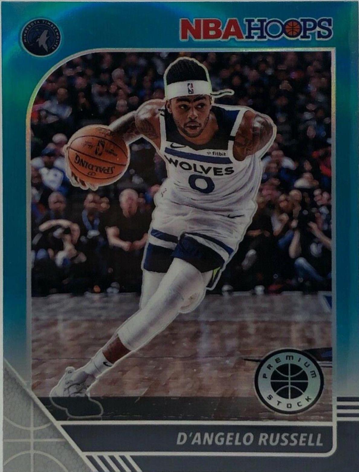 D'Angelo Russell [Teal Prizm] #18