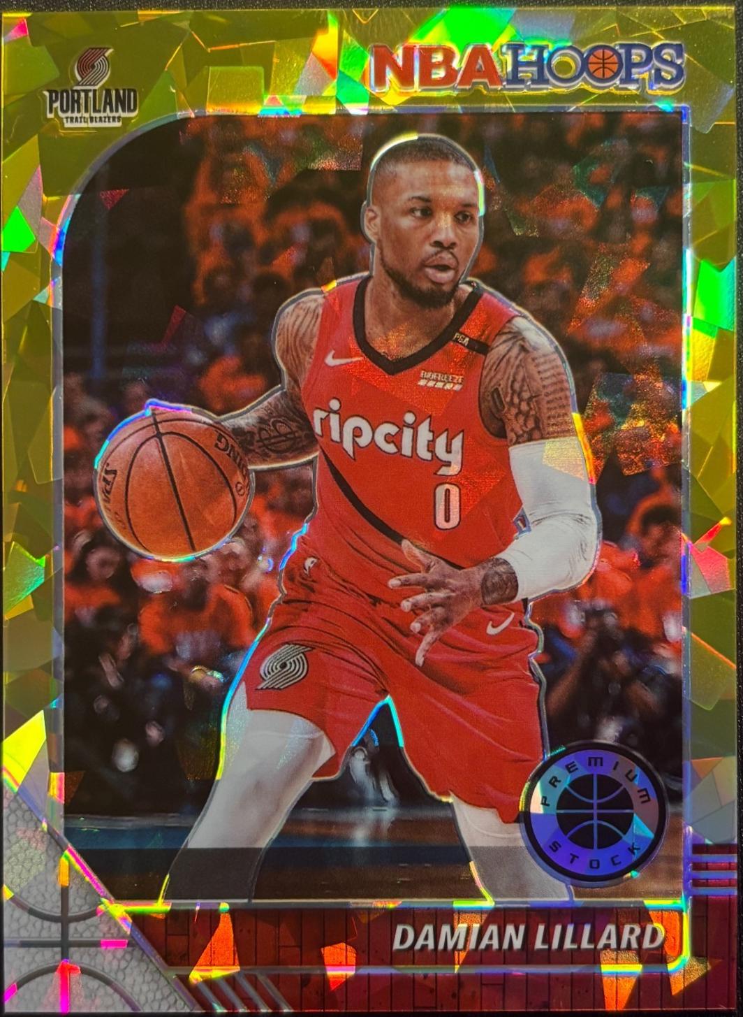 Damian Lillard [Gold Cracked Ice] #157