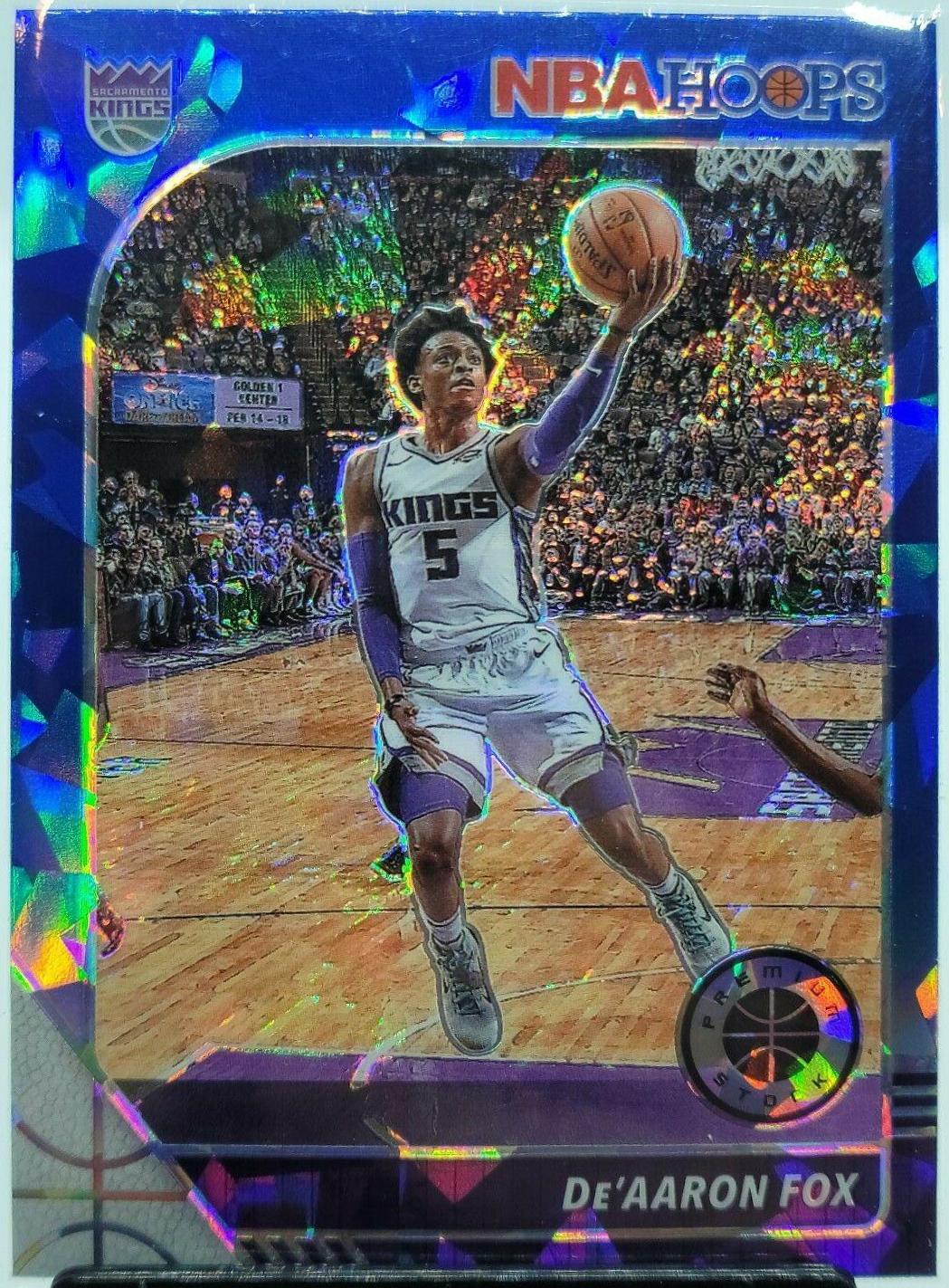 De'Aaron Fox [Blue Cracked Ice] #165