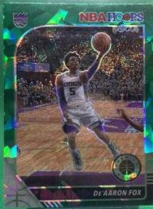 De'Aaron Fox [Green Cracked Ice] #165