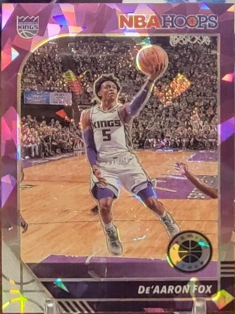 De'Aaron Fox [Purple Cracked Ice] #165