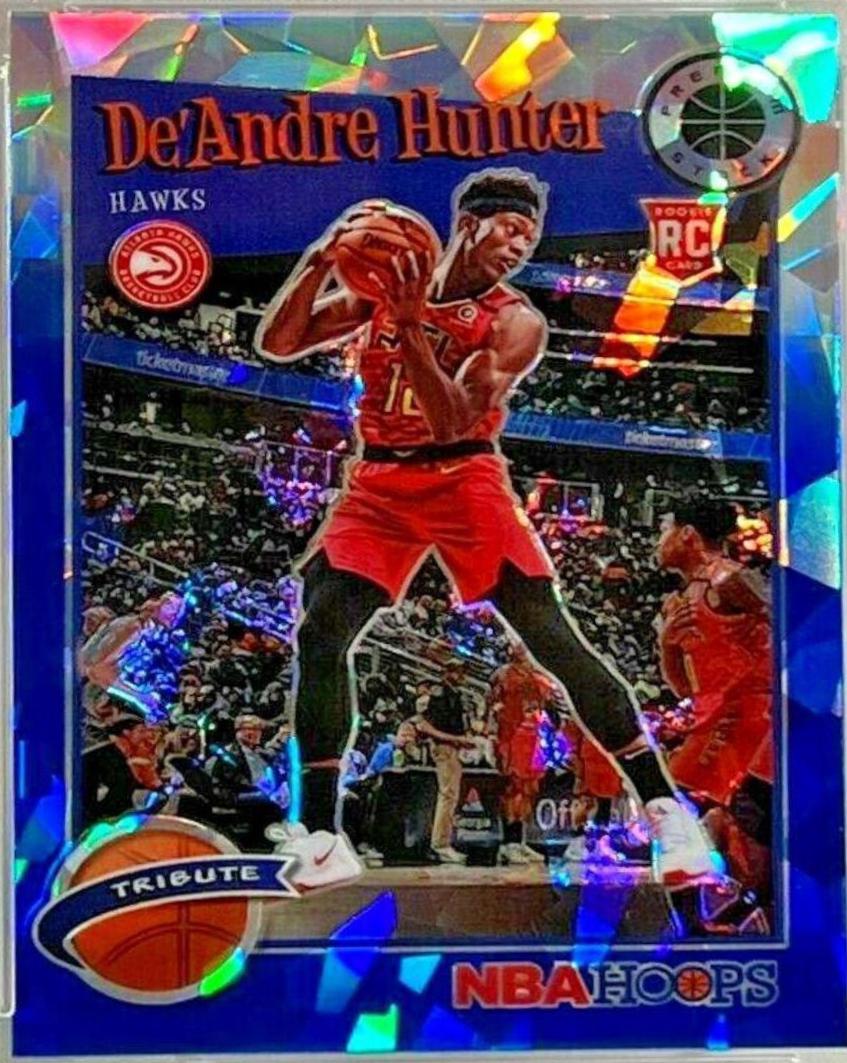De'Andre Hunter [Blue Cracked Ice] #299
