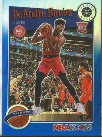 De'Andre Hunter [Blue Prizm] #299