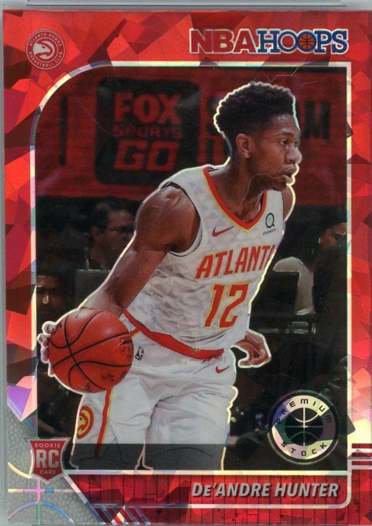 De'Andre Hunter [Red Cracked Ice] #202