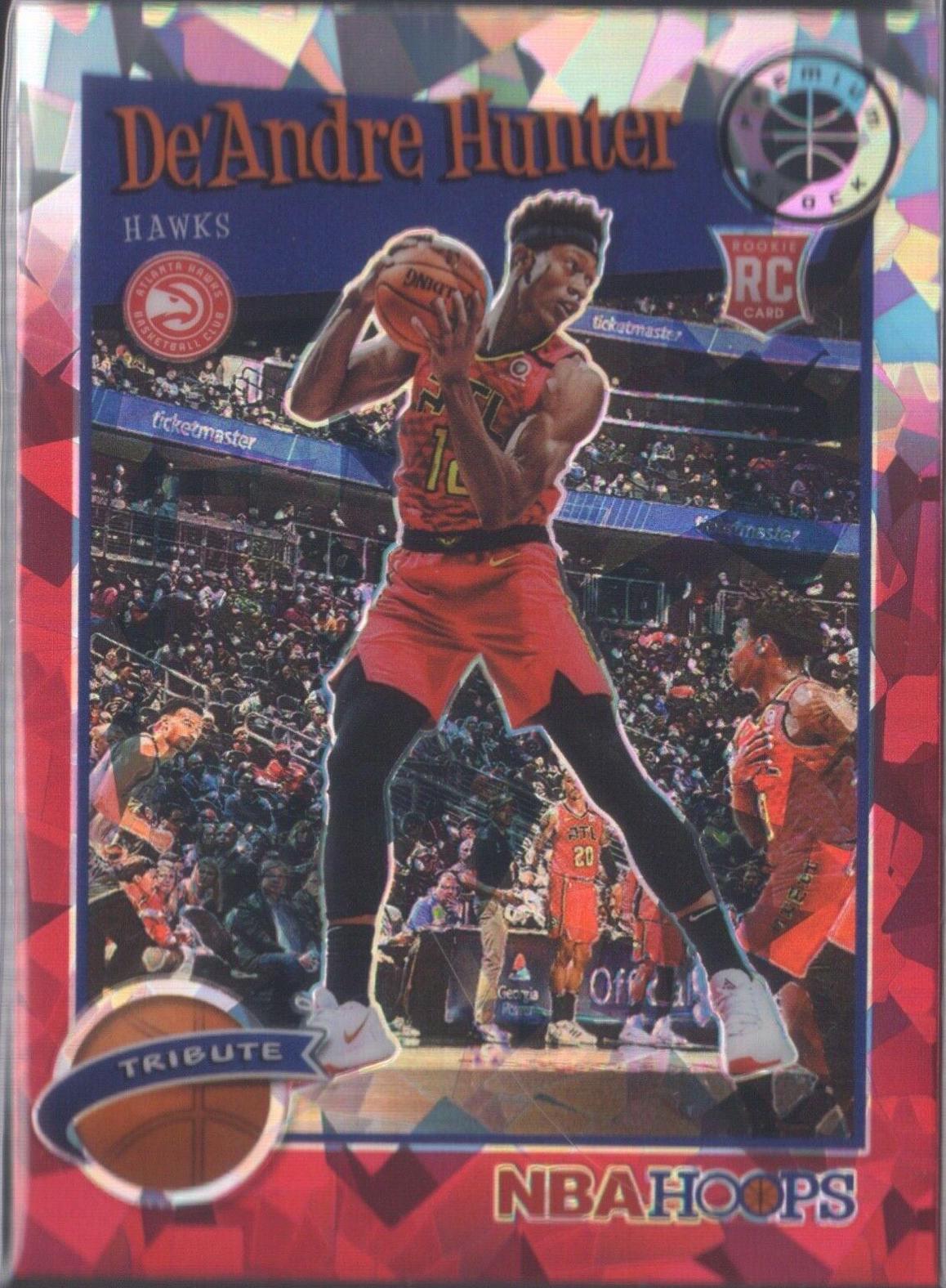 De'Andre Hunter [Red Cracked Ice] #299