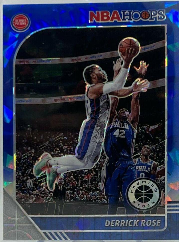 Derrick Rose [Blue Cracked Ice] #114