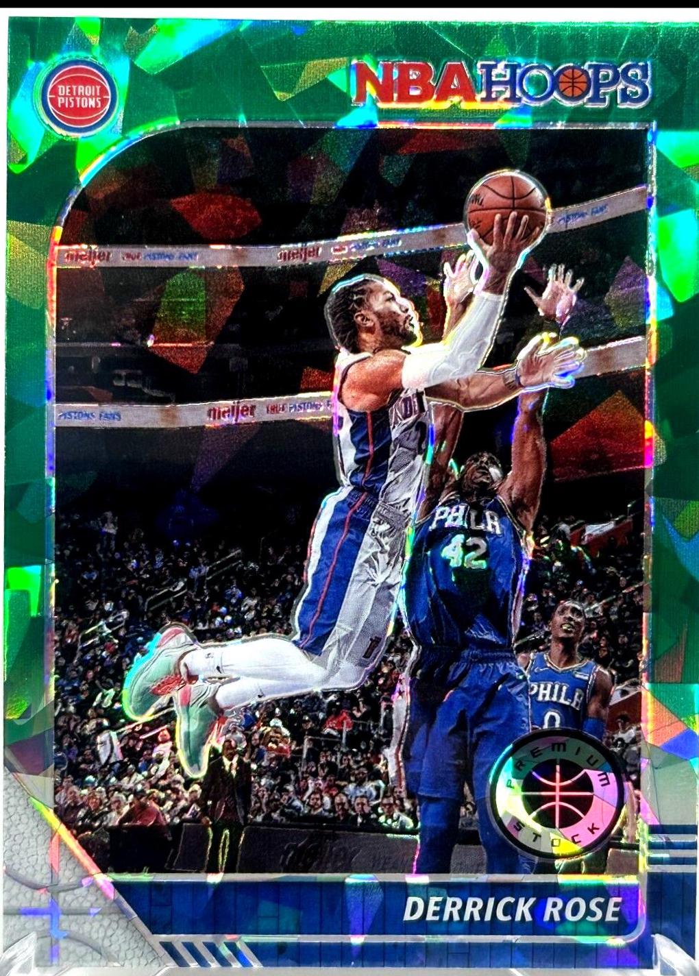 Derrick Rose [Green Cracked Ice] #114