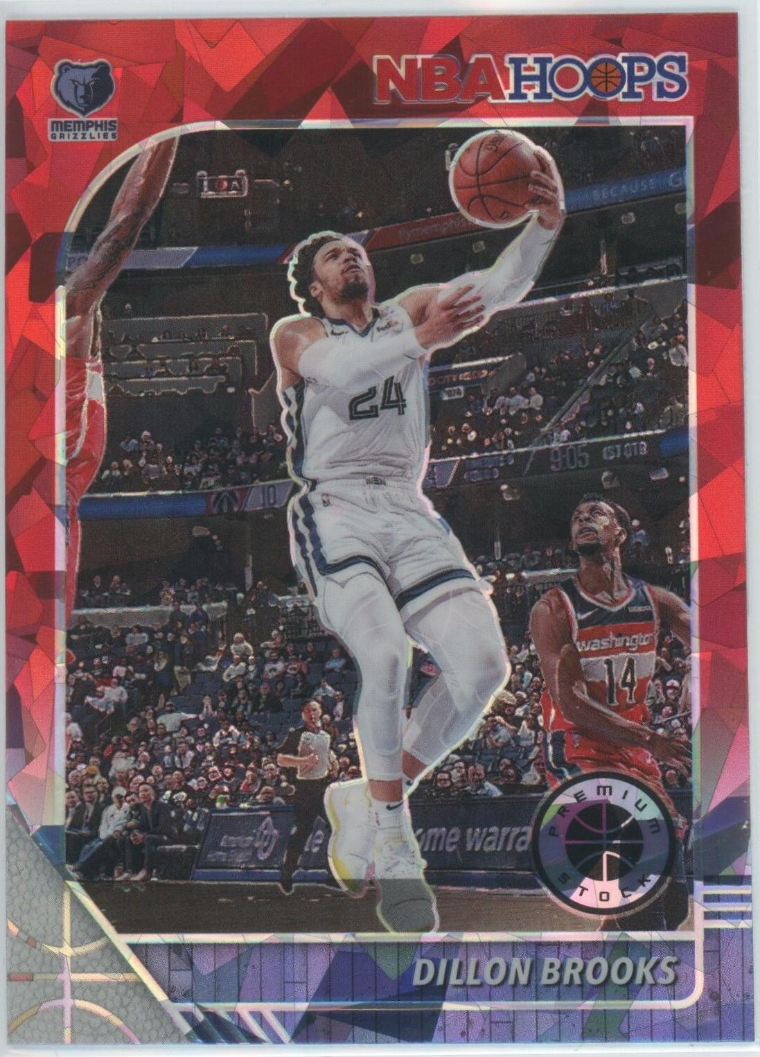 Dillon Brooks [Red Cracked Ice] #154